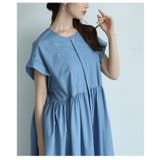 贅沢に揺れるギャザーフレアシャツワンピース レディース ファッション | Sawa a la mode | 詳細画像19
