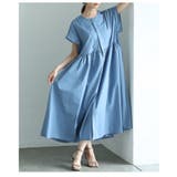 贅沢に揺れるギャザーフレアシャツワンピース レディース ファッション | Sawa a la mode | 詳細画像20