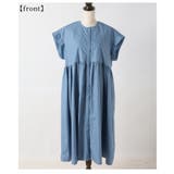 贅沢に揺れるギャザーフレアシャツワンピース レディース ファッション | Sawa a la mode | 詳細画像21