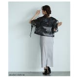 繊細な花柄刺繍が描かれたレイヤードレーストップス レディース ファッション | Sawa a la mode | 詳細画像9