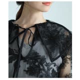 繊細な花柄刺繍が描かれたレイヤードレーストップス レディース ファッション | Sawa a la mode | 詳細画像13
