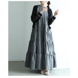 パールドットが煌めくノースリーブティアードワンピース レディース ファッション | Sawa a la mode | 詳細画像20