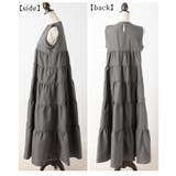 パールドットが煌めくノースリーブティアードワンピース レディース ファッション | Sawa a la mode | 詳細画像22