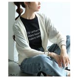 立体レタードがリズムを加えるメッセージロゴカットソー レディース ファッション | Sawa a la mode | 詳細画像3