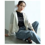 立体レタードがリズムを加えるメッセージロゴカットソー レディース ファッション | Sawa a la mode | 詳細画像8