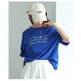 立体レタードがリズムを加えるメッセージロゴカットソー レディース ファッション | Sawa a la mode | 詳細画像9