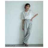 立体レタードがリズムを加えるメッセージロゴカットソー レディース ファッション | Sawa a la mode | 詳細画像17