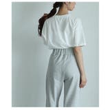 立体レタードがリズムを加えるメッセージロゴカットソー レディース ファッション | Sawa a la mode | 詳細画像19