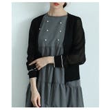 軽やかに纏うシアードルマンショートカーディガン レディース ファッション | Sawa a la mode | 詳細画像9