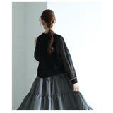 軽やかに纏うシアードルマンショートカーディガン レディース ファッション | Sawa a la mode | 詳細画像11
