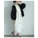 ボリューム袖が愛らしい微撥水加工パーカーブルゾン レディース ファッション | Sawa a la mode | 詳細画像5
