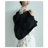ボリューム袖が愛らしい微撥水加工パーカーブルゾン レディース ファッション | Sawa a la mode | 詳細画像6