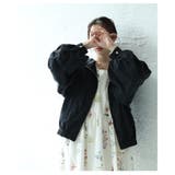 ボリューム袖が愛らしい微撥水加工パーカーブルゾン レディース ファッション | Sawa a la mode | 詳細画像9