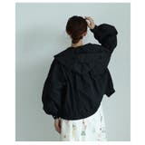 ボリューム袖が愛らしい微撥水加工パーカーブルゾン レディース ファッション | Sawa a la mode | 詳細画像11