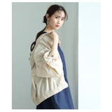 ボリューム袖が愛らしい微撥水加工パーカーブルゾン レディース ファッション | Sawa a la mode | 詳細画像12