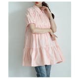 甘いシルエットに惹かれるティアードシャツチュニック レディース ファッション | Sawa a la mode | 詳細画像4