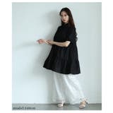 甘いシルエットに惹かれるティアードシャツチュニック レディース ファッション | Sawa a la mode | 詳細画像18