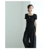 綺麗めをうオフショルダー風スリムカットソートップス レディース ファッション | Sawa a la mode | 詳細画像6