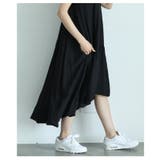 ふわりと躍るバブルヘムフィッシュテールワンピース レディース ファッション | Sawa a la mode | 詳細画像15