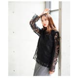 大輪が咲く花柄レースレイヤードカットソー レディース ファッション | Sawa a la mode | 詳細画像13