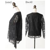 大輪が咲く花柄レースレイヤードカットソー レディース ファッション | Sawa a la mode | 詳細画像22