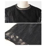 大輪が咲く花柄レースレイヤードカットソー レディース ファッション | Sawa a la mode | 詳細画像23