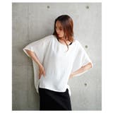着痩せして見える華奢見せドルマンスリーブカットソー レディース ファッション | Sawa a la mode | 詳細画像5
