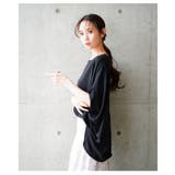 着痩せして見える華奢見せドルマンスリーブカットソー レディース ファッション | Sawa a la mode | 詳細画像12
