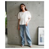 爽やかな甘さが惹き立つレイヤード風ペプラムブラウス レディース ファッション | Sawa a la mode | 詳細画像3 