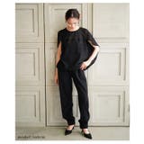 着るだけでこなれるスリットスリーブジャガードブラウス レディース ファッション | Sawa a la mode | 詳細画像12