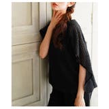 着るだけでこなれるスリットスリーブジャガードブラウス レディース ファッション | Sawa a la mode | 詳細画像18