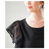 控えめな甘さがちょうどいいメッシュフリルスリーブトップス レディース ファッション | Sawa a la mode | 詳細画像6