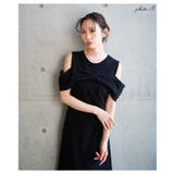大人の肌見せに魅了するショルダーリボンフレアワンピース レディース ファッション | Sawa a la mode | 詳細画像2