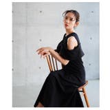 大人の肌見せに魅了するショルダーリボンフレアワンピース レディース ファッション | Sawa a la mode | 詳細画像12