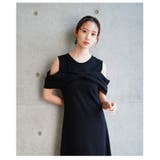 大人の肌見せに魅了するショルダーリボンフレアワンピース レディース ファッション | Sawa a la mode | 詳細画像13