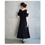大人の肌見せに魅了するショルダーリボンフレアワンピース レディース ファッション | Sawa a la mode | 詳細画像14