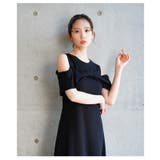 大人の肌見せに魅了するショルダーリボンフレアワンピース レディース ファッション | Sawa a la mode | 詳細画像18