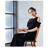 大人の肌見せに魅了するショルダーリボンフレアワンピース レディース ファッション | Sawa a la mode | 詳細画像20
