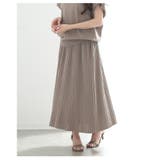 「即高見え」朝に迷わせないトップス&スカート2点ニットセットアップ レディース | Sawa a la mode | 詳細画像9