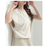 「即高見え」朝に迷わせないトップス&スカート2点ニットセットアップ レディース | Sawa a la mode | 詳細画像15