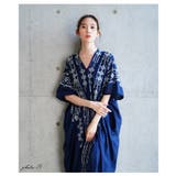 自然の温もりを感じる刺繍デザインインド綿カフタンワンピース レディース | Sawa a la mode | 詳細画像3