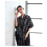 自然の温もりを感じる刺繍デザインインド綿カフタンワンピース レディース | Sawa a la mode | 詳細画像12