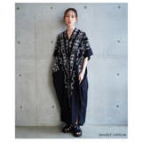 自然の温もりを感じる刺繍デザインインド綿カフタンワンピース レディース | Sawa a la mode | 詳細画像18