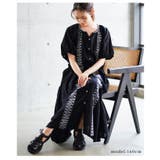 自然の温もりを感じるエスニック刺繍のインド綿ワンピース レディース ファッション | Sawa a la mode | 詳細画像19