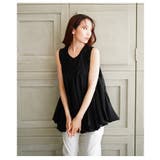 ふわりエアリーな切り替えフレアボリュームトップス レディース ファッション | Sawa a la mode | 詳細画像17