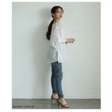 夏風感じるゆったり華奢見えなドロストペプラムブラウス レディース ファッション | Sawa a la mode | 詳細画像13