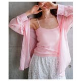 色んなコーデで愉しめるキャミ付きアンサンブルシアーシャツ レディース ファッション | Sawa a la mode | 詳細画像5