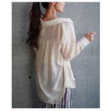 色んなコーデで愉しめるキャミ付きアンサンブルシアーシャツ レディース ファッション | Sawa a la mode | 詳細画像11