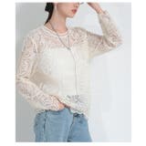 上品にきれい見えする繊細な華やかさのペイズリーレーストップス レディース | Sawa a la mode | 詳細画像16