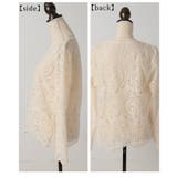 上品にきれい見えする繊細な華やかさのペイズリーレーストップス レディース | Sawa a la mode | 詳細画像22